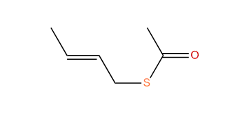 S-(E)-2-Butenyl thioacetate